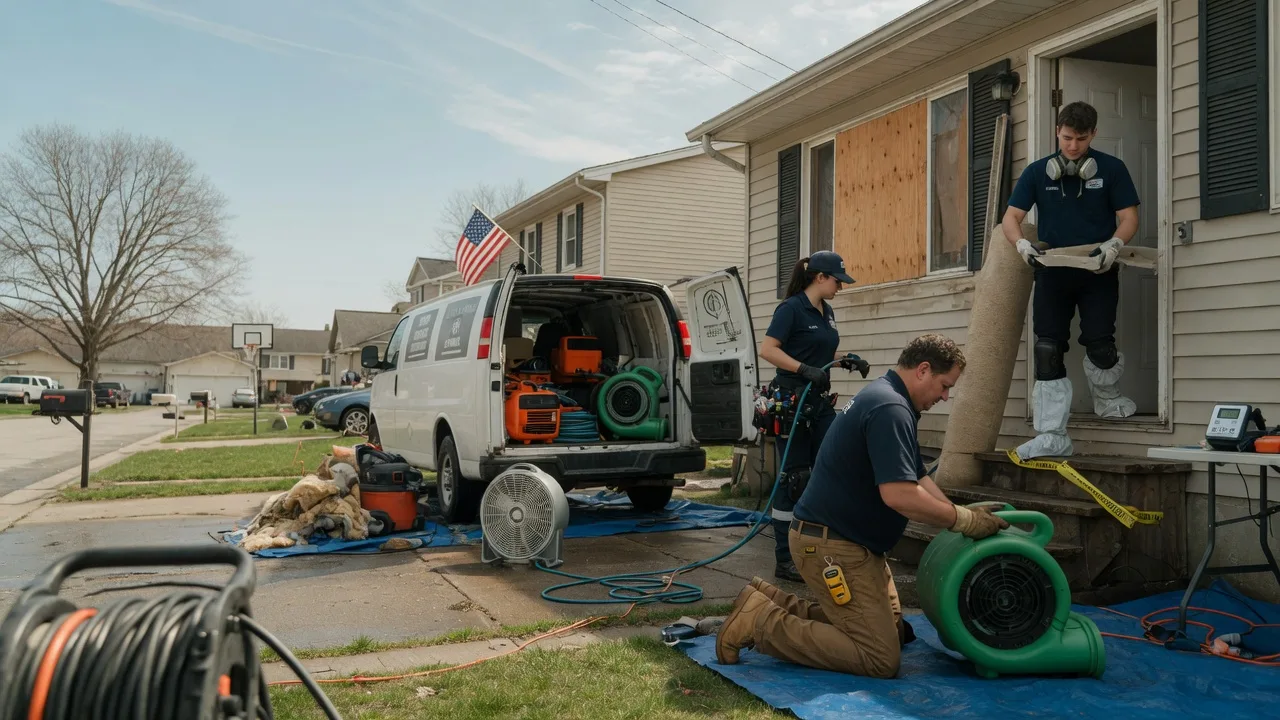 Water Damage Restoration in Cumberland, VA near me